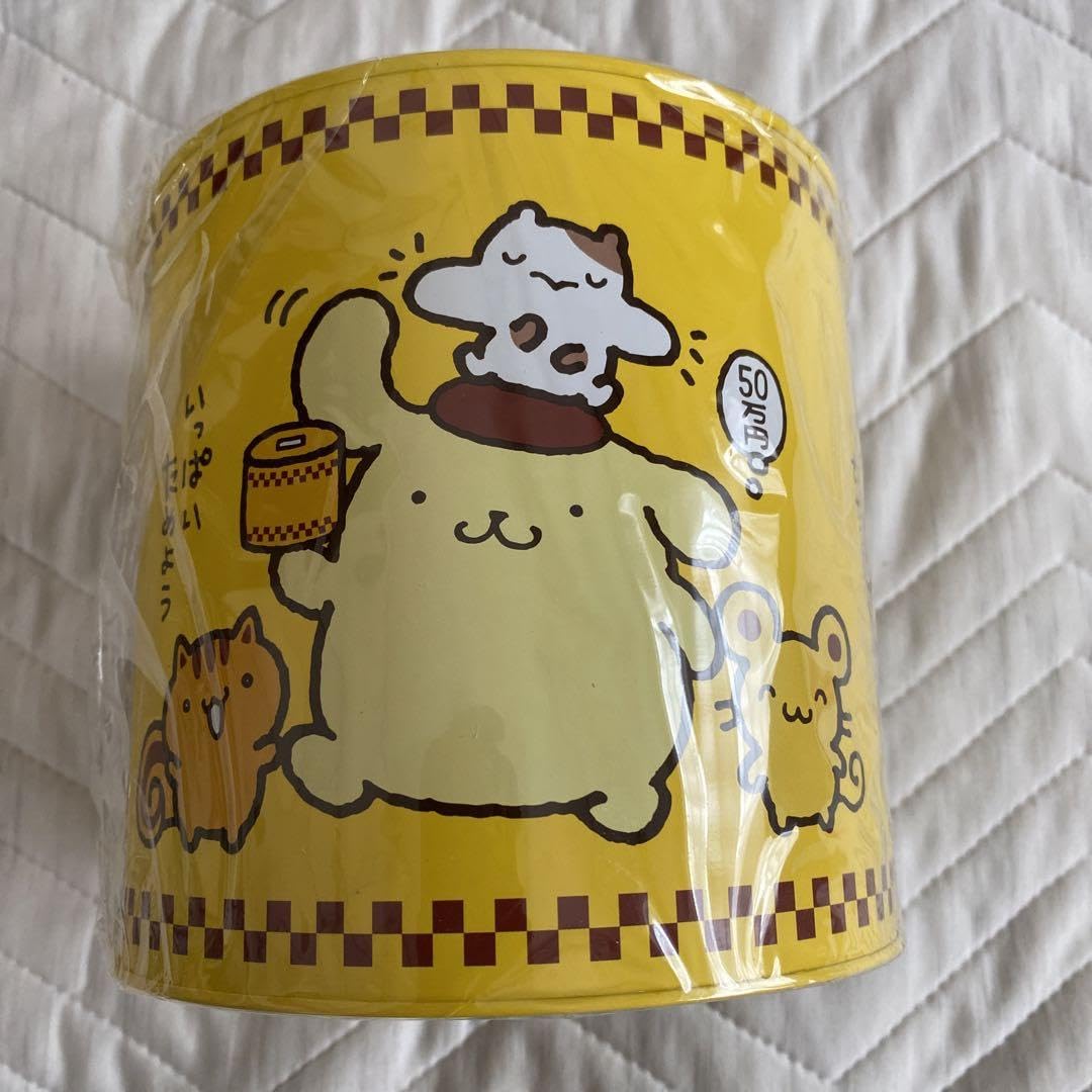 Amazon.co.jp: ポムポムプリン 貯金箱 缶 : おもちゃ